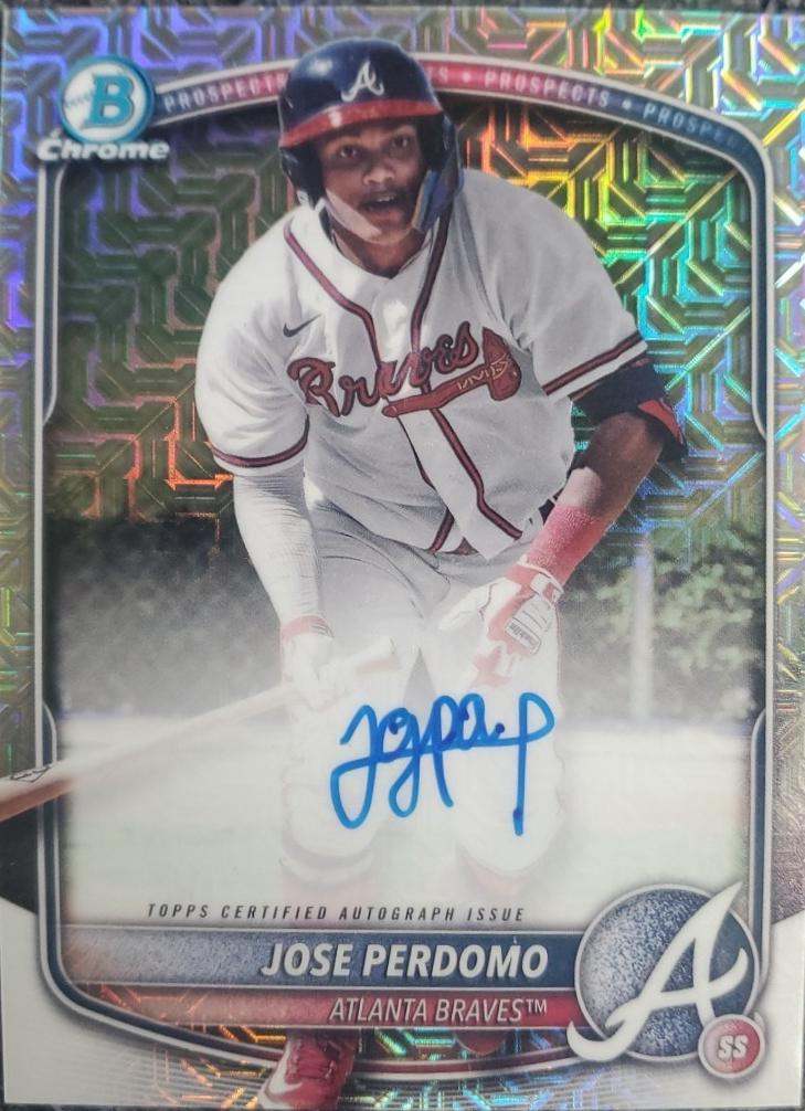 Jose Perdomo [Purple Mojo Refractor] #BMA-JP
