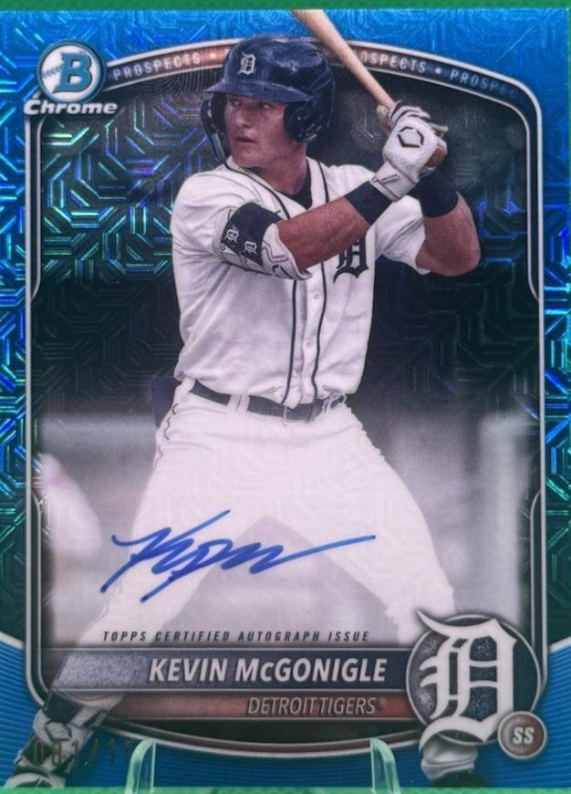 Kevin McGonigle [Blue Mojo Refractor] #BMA-KM