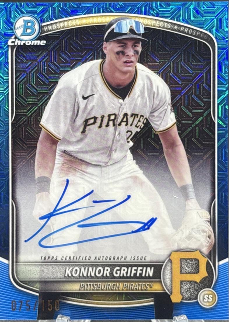 Konnor Griffin [Blue Mojo Refractor] #BMA-KG