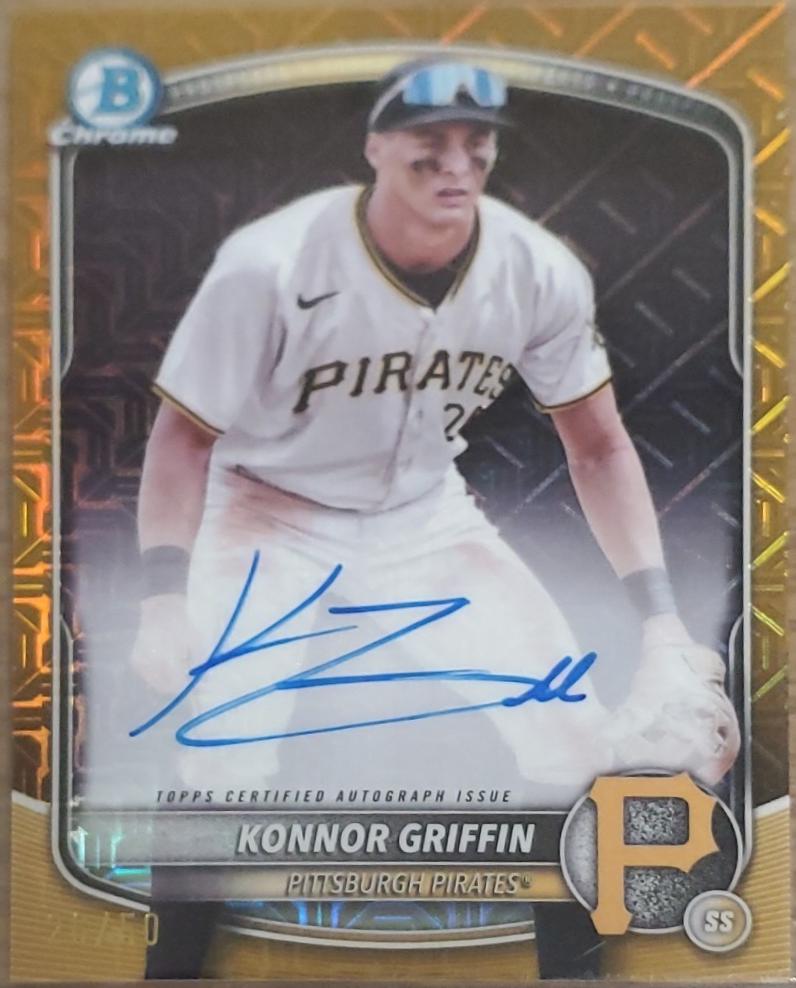 Konnor Griffin [Gold Refractor] #BMA-KG