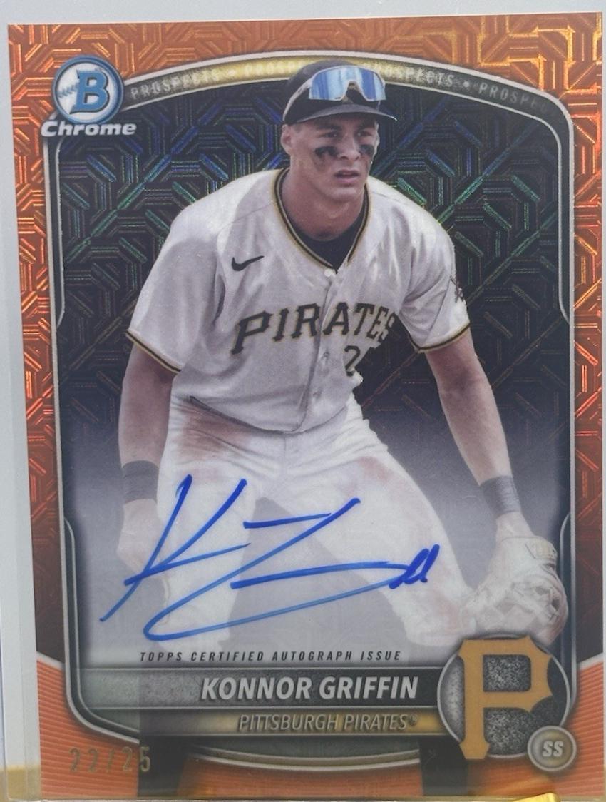 Konnor Griffin [Orange Refractor] #BMA-KG