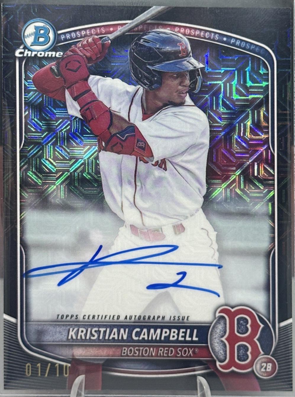 Kristian Campbell [Black Mojo Refractor] #BMA-KC