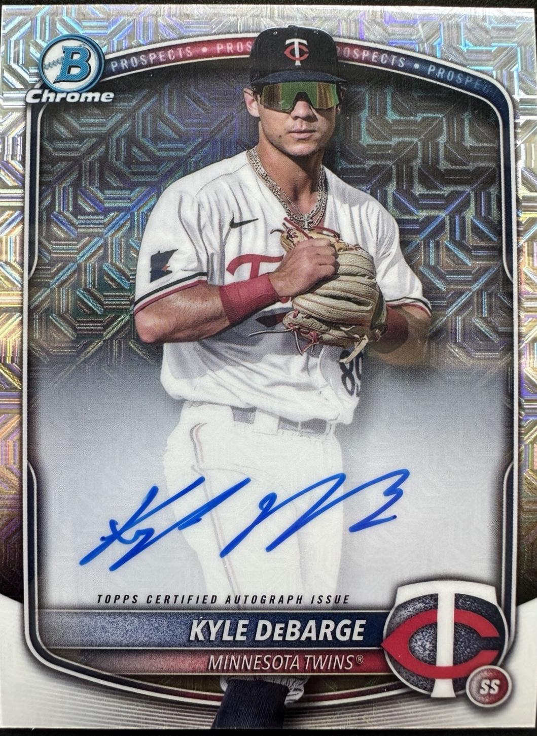 Kyle DeBarge [Purple Refractor] #BMA-KD