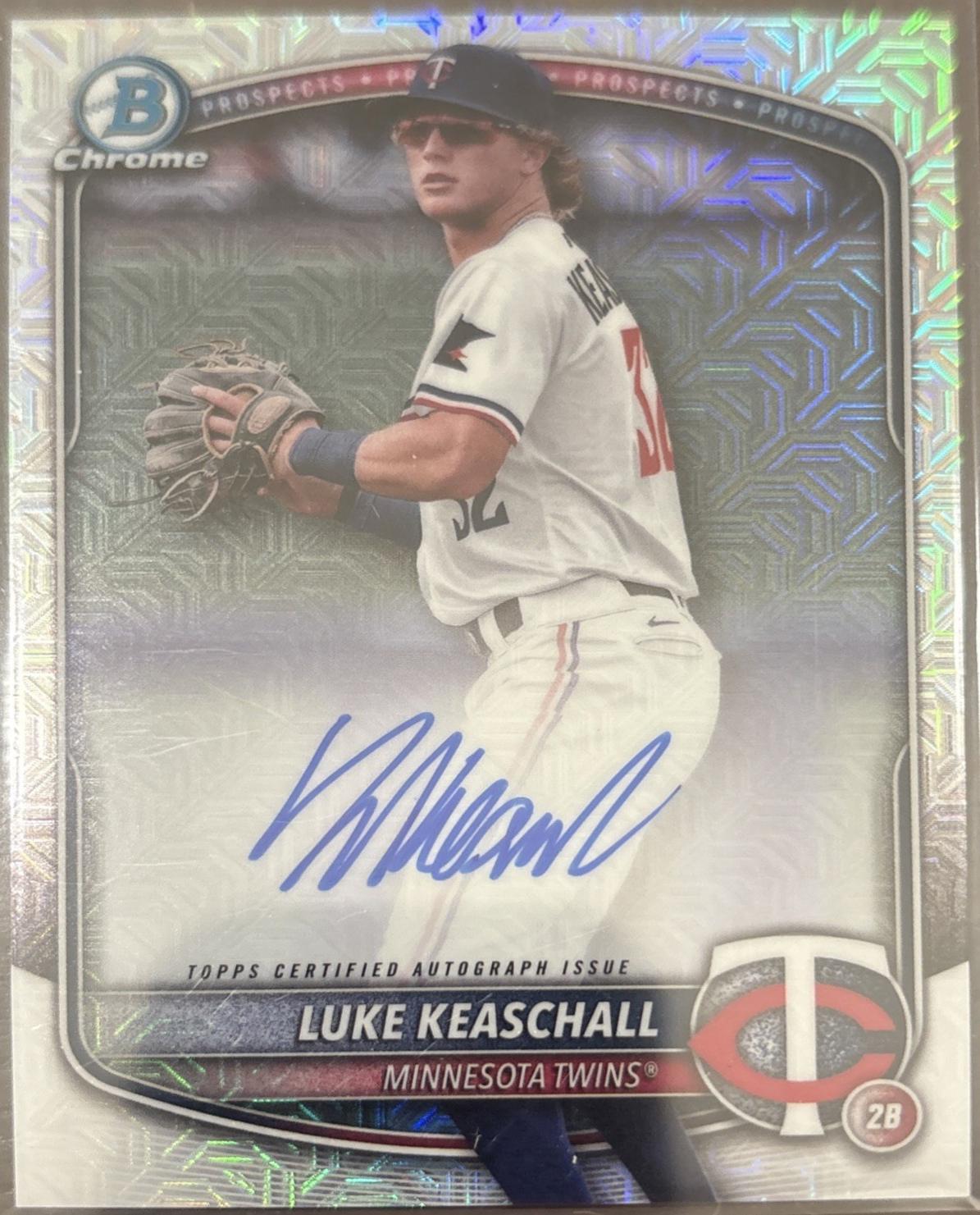 Luke Keaschall [Purple Mojo Refractor] #BMA-LK