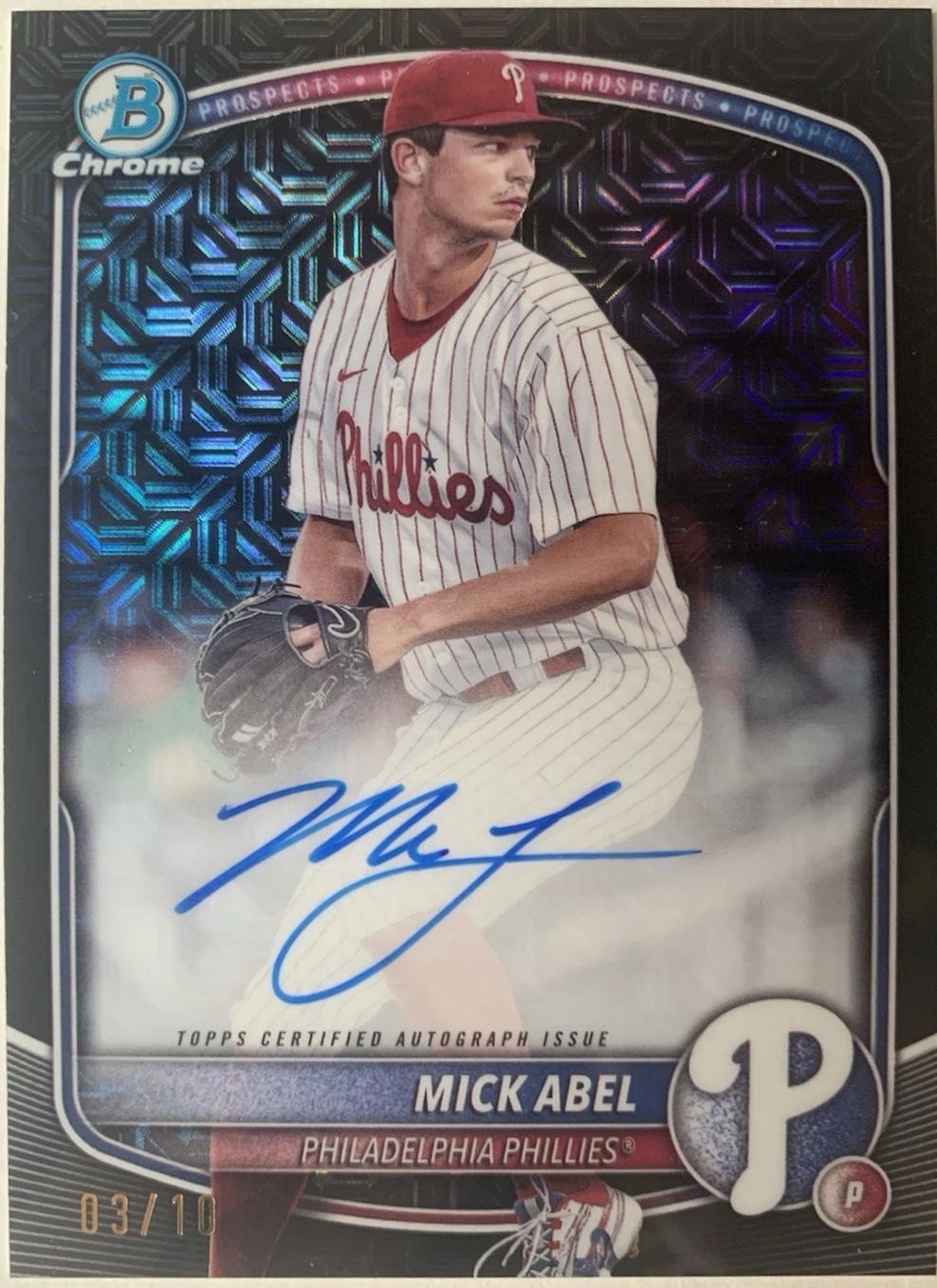 Mick Abel [Black Refractor] #BMA-MA