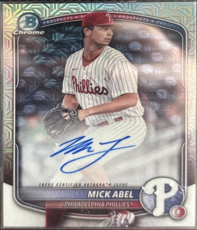 Mick Abel [Purple Mojo Refractor] #BMA-MA