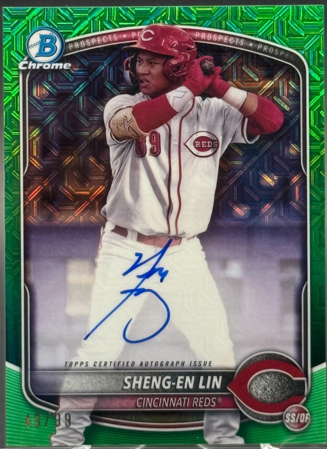Sheng-En Lin [Green Mojo Refractor] #BMA-SL