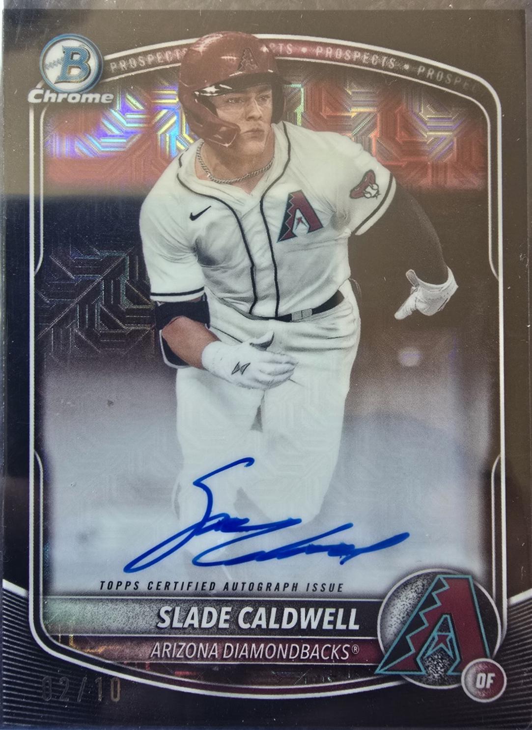 Slade Caldwell [Black Mojo Refractor] #BMA-SC
