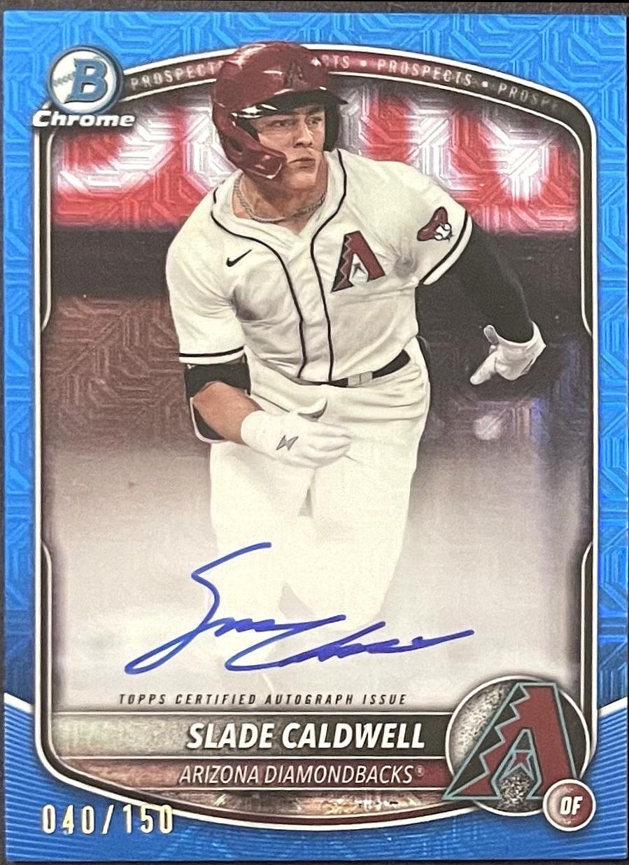 Slade Caldwell [Blue Mojo Refractor] #BMA-SC