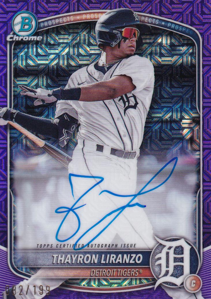 Thayron Liranzo [Purple Mojo Refractor] #BMA-TL