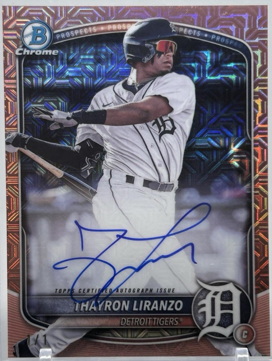 Thayron Liranzo [Rose Gold Refractor] #BMA-TL