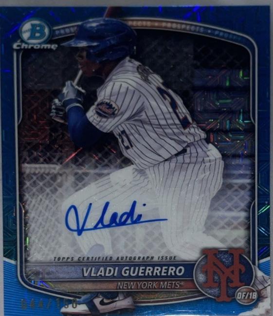 Vladi Guerrero [Blue Mojo Refractor] #BMA-VG