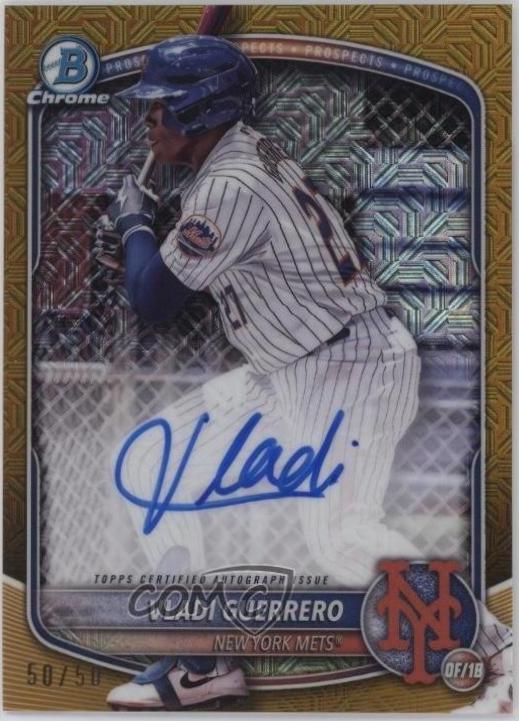 Vladi Guerrero [Gold Mojo Refractor] #BMA-VG