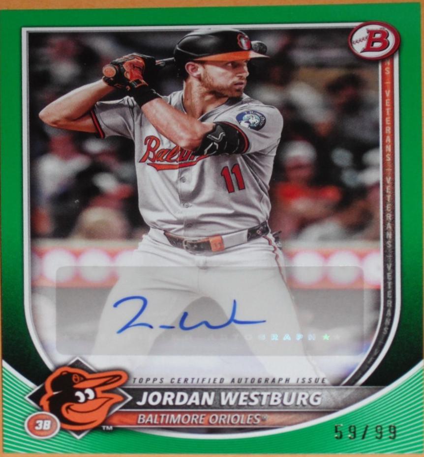 Jordan Westburg [Green] #PRV-JW