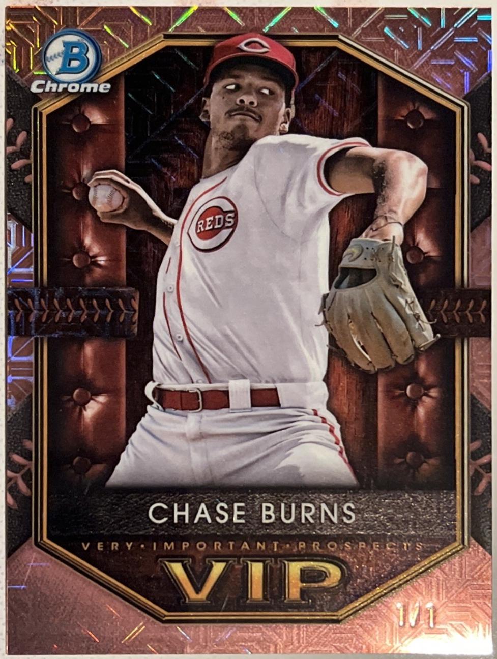 Chase Burns [Rose Gold Refractor] #VIP-7