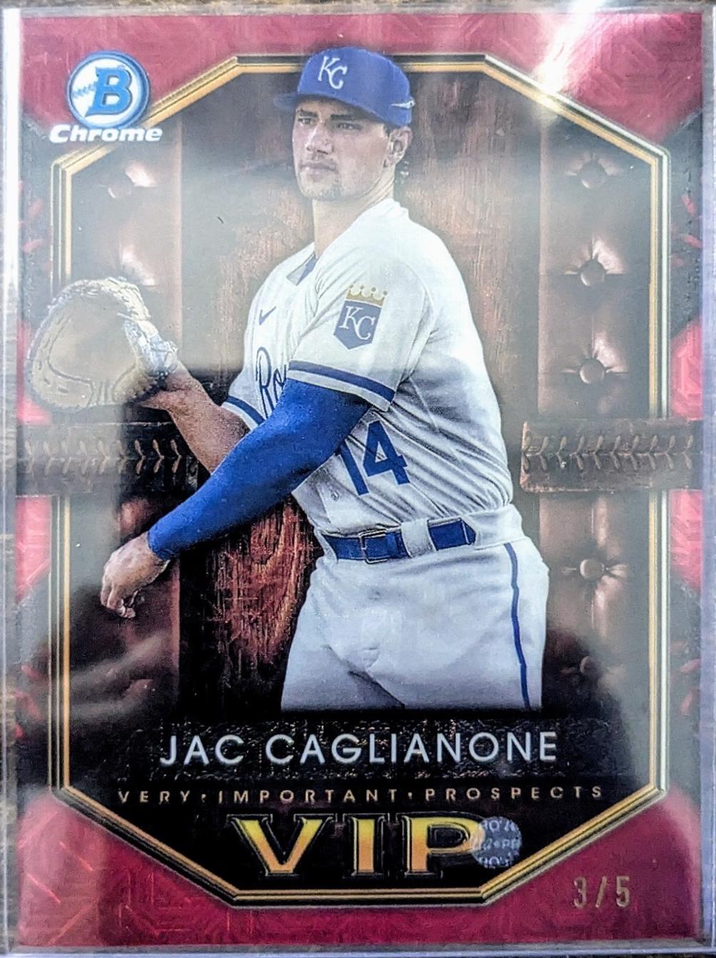 Jac Caglianone [Red Refractor] #VIP-11