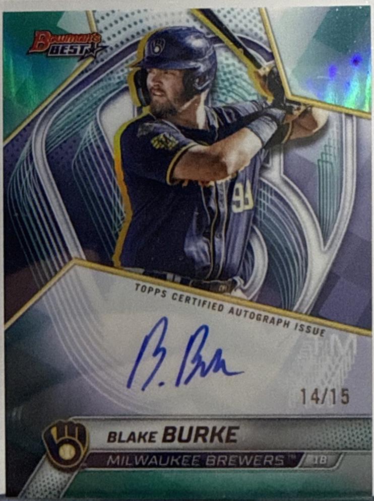 Blake Burke [Teal Refractor] #B25-BBU