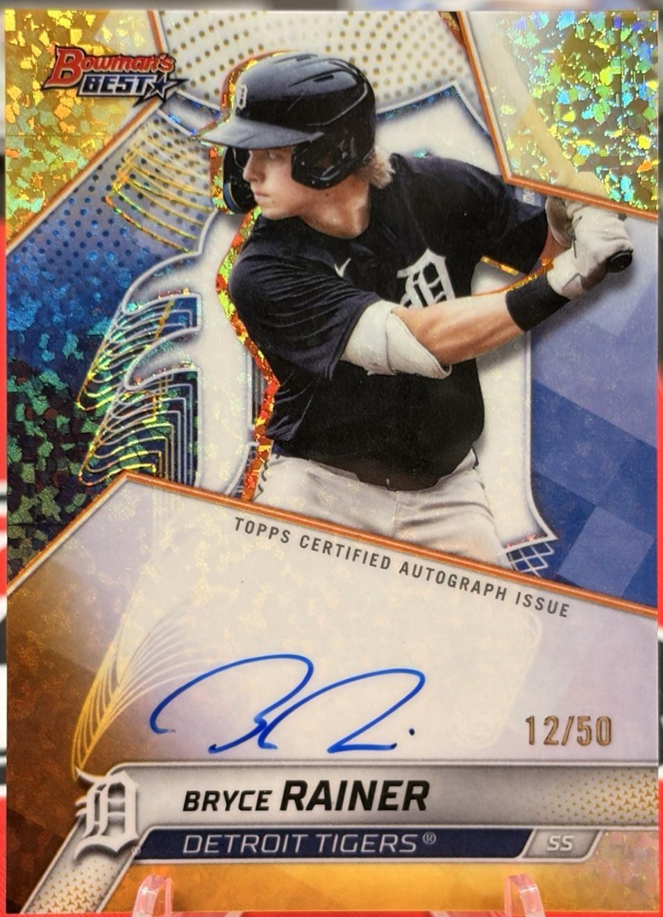 Bryce Rainer [Gold Refractor] #B25-BR