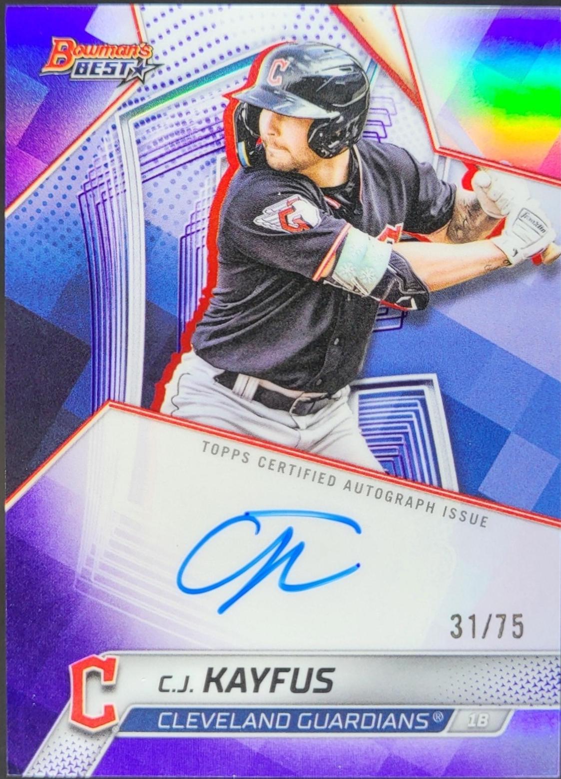 C.J. Kayfus [Purple Refractor] #B25-CK