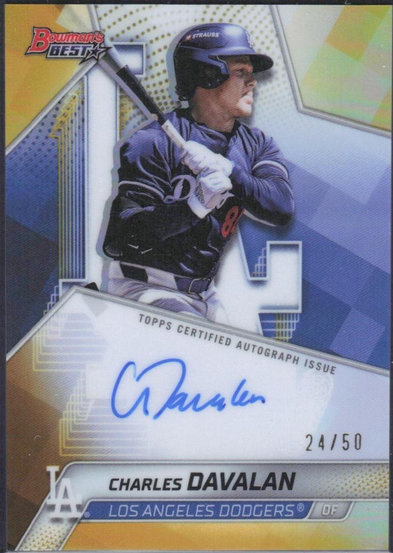 Charles Davalan [Gold Refractor] #B25-CDAV