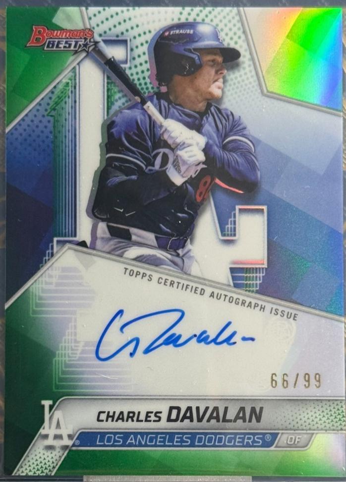 Charles Davalan [Green Refractor] #B25-CDAV