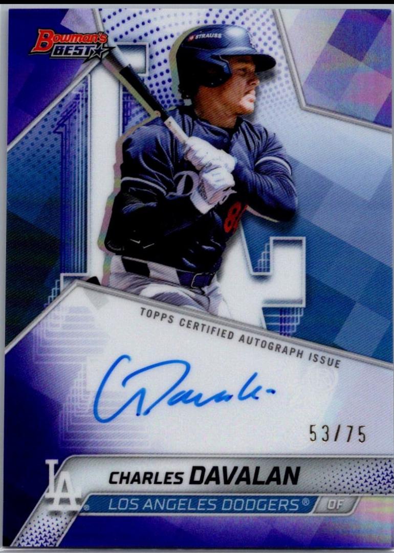 Charles Davalan [Purple Refractor] #B25-CDAV