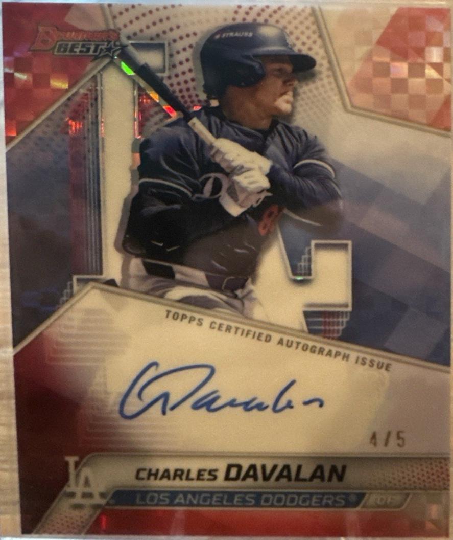 Charles Davalan [Red X-Fractor] #B25-CDAV