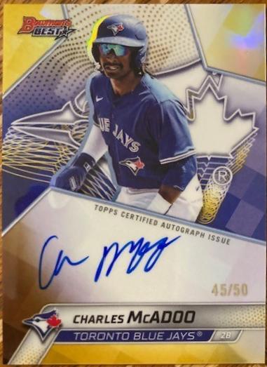 Charles McAdoo [Gold Refractor] #B25-CMC