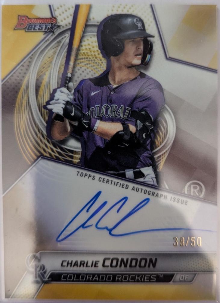 Charlie Condon [Gold Refractor] #B25-CC