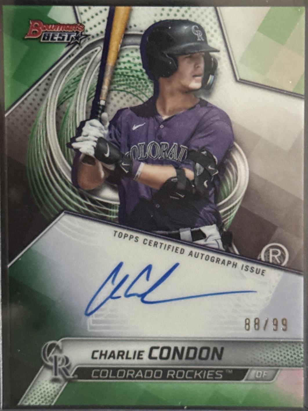 Charlie Condon [Green Refractor] #B25-CC
