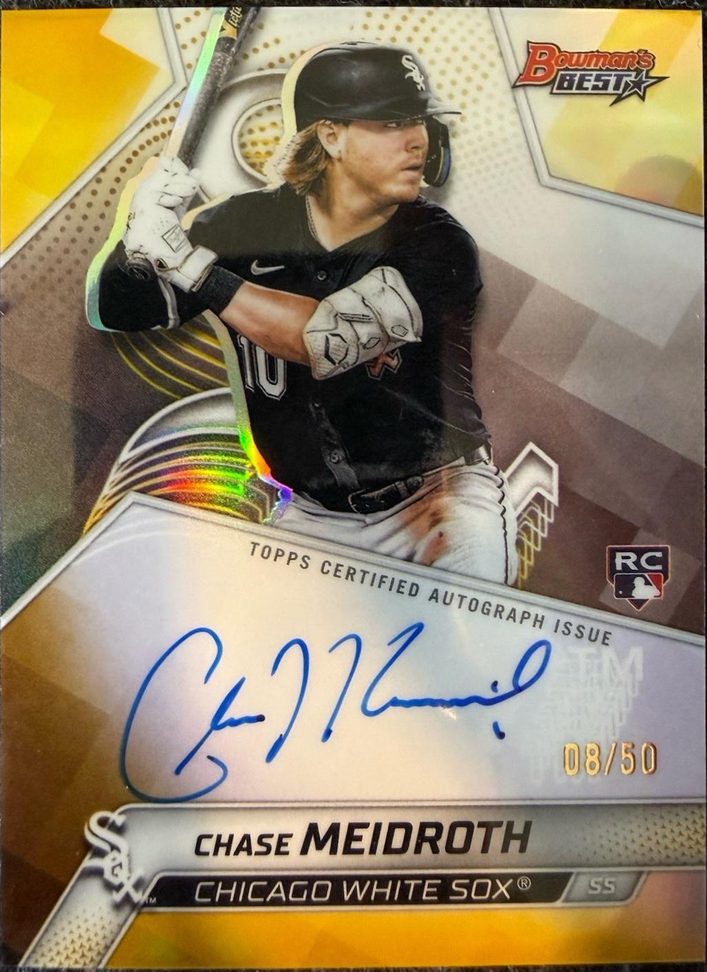 Chase Meidroth [Gold Refractor] #B25-CME