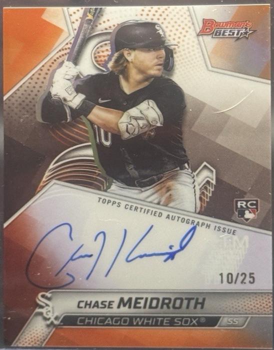 Chase Meidroth [Orange X-Fractor] #B25-CME