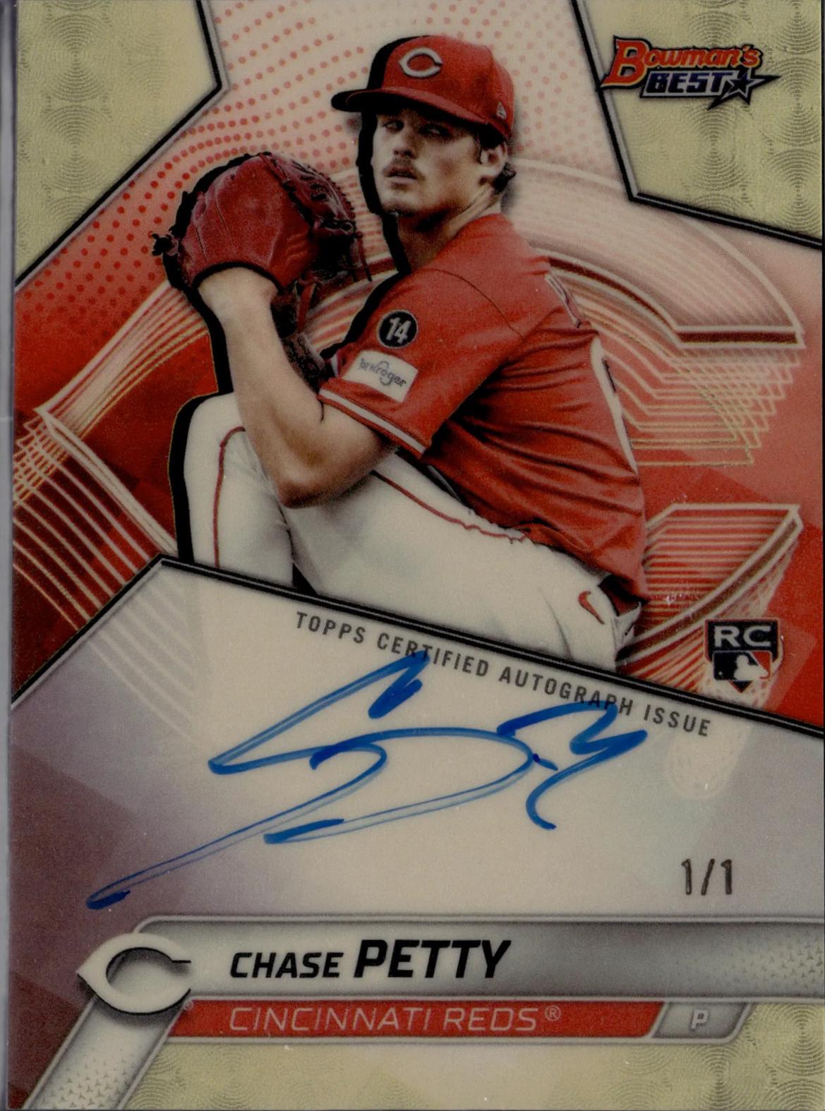 Chase Petty [Superfractor] #B25-CP