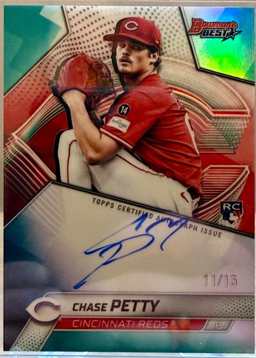 Chase Petty [Teal Refractor] #B25-CP