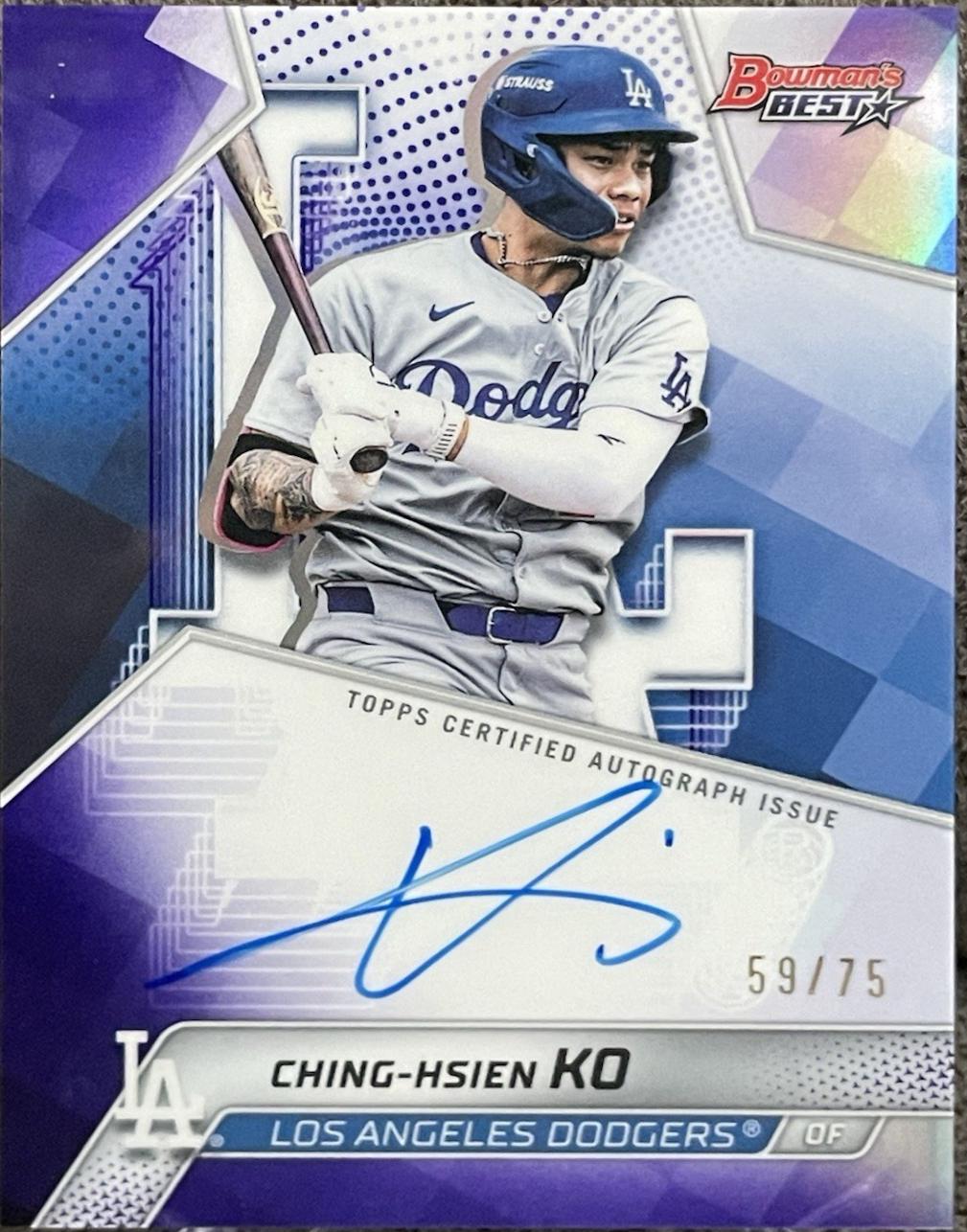 Ching-Hsien Ko [Purple Refractor] #B25-CKO