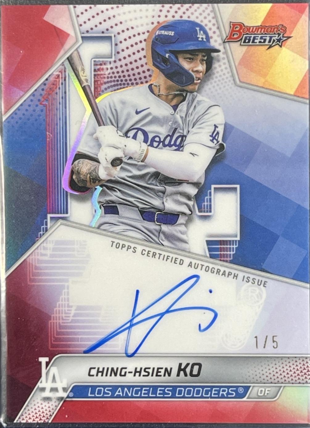 Ching-Hsien Ko [Red Refractor] #B25-CKO