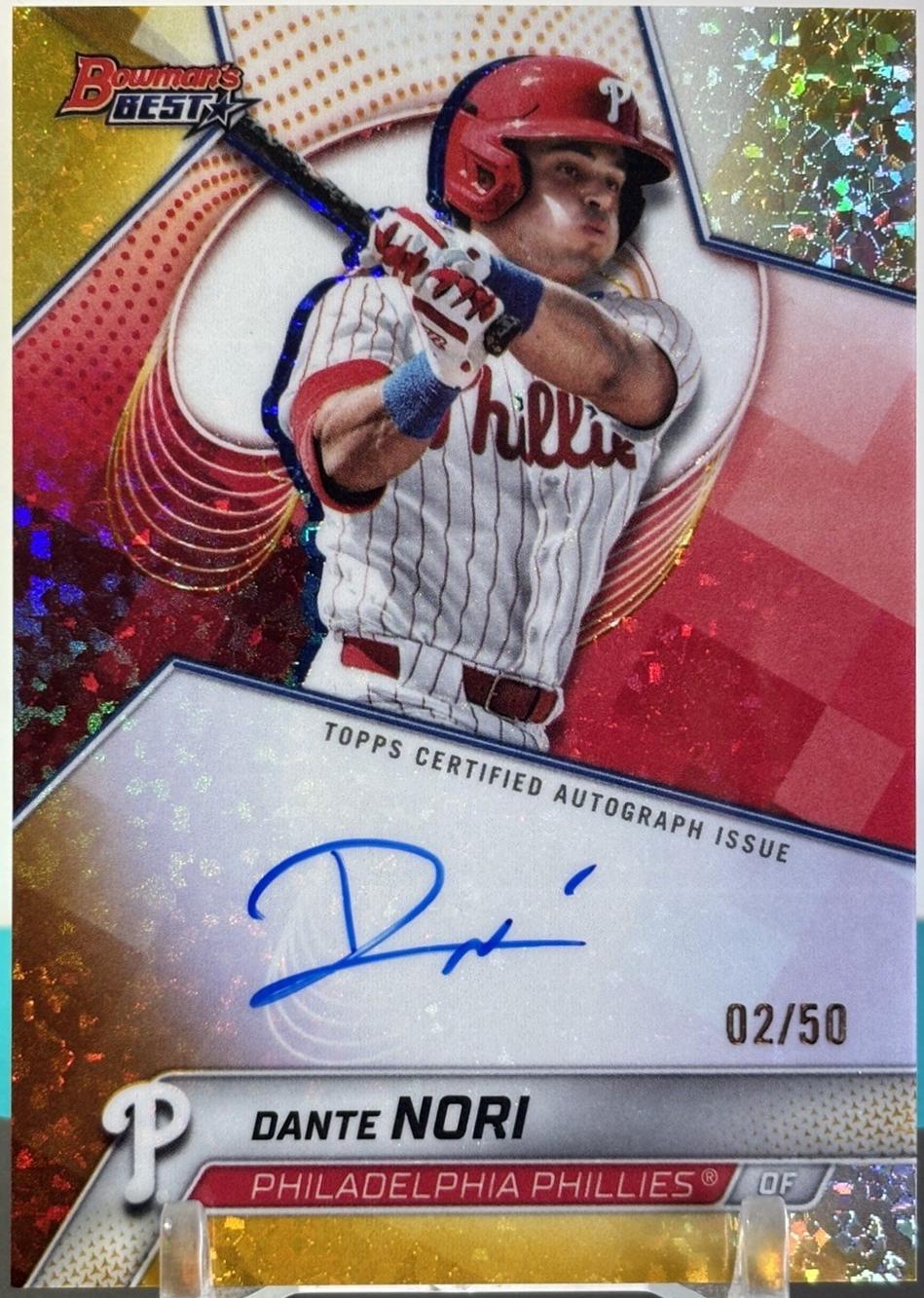Dante Nori [Gold Mini-Diamond Refractor] #B25-DN