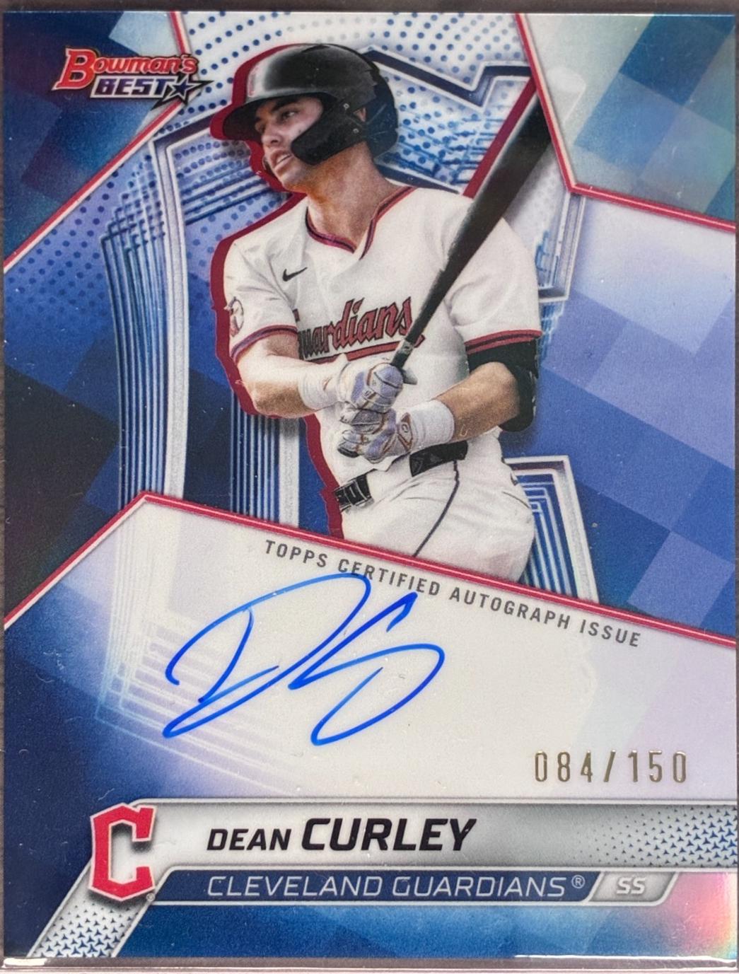 Dean Curley [Blue Refractor] #B25-DCU