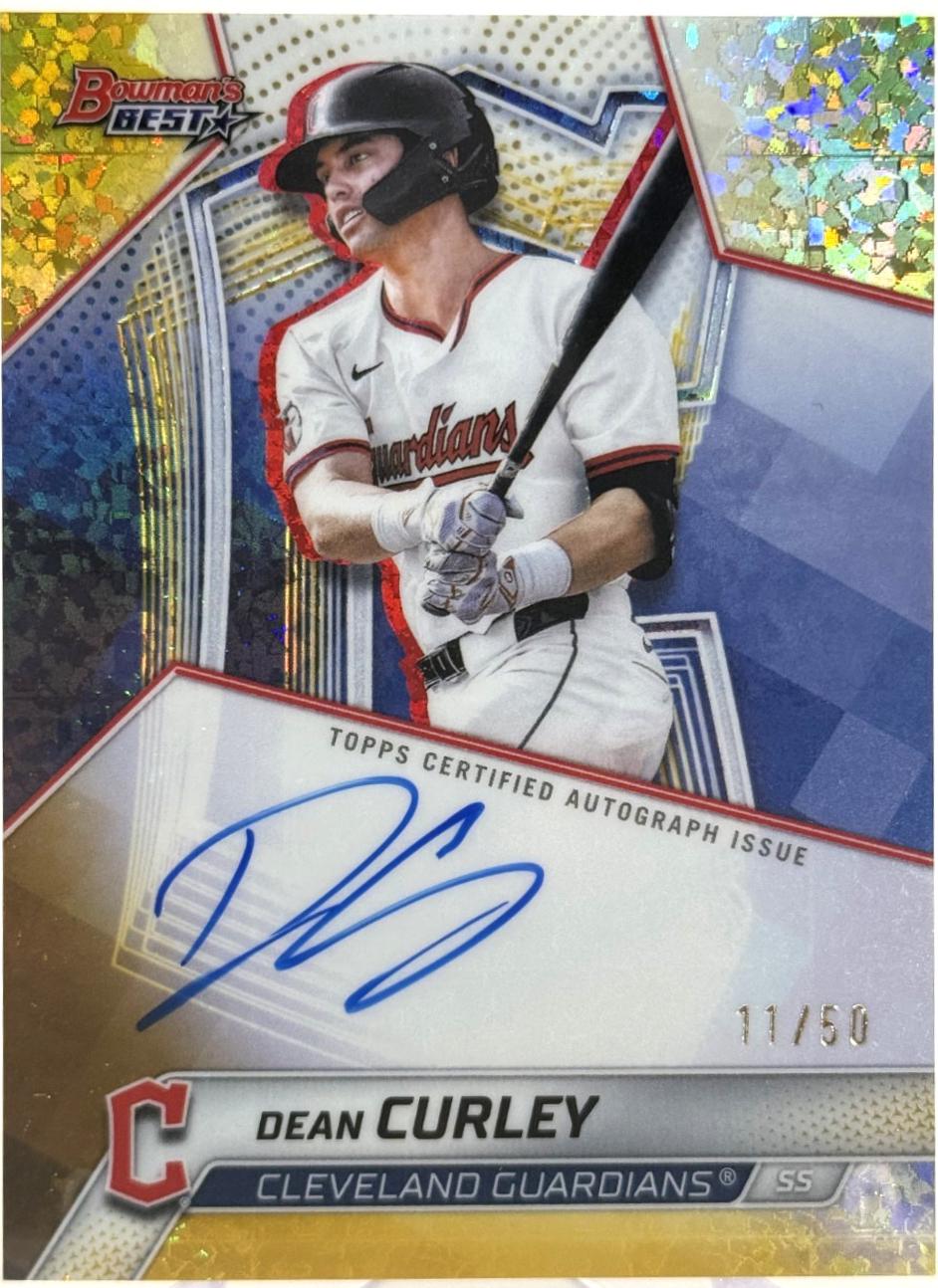 Dean Curley [Gold Mini-Diamond Refractor] #B25-DCU