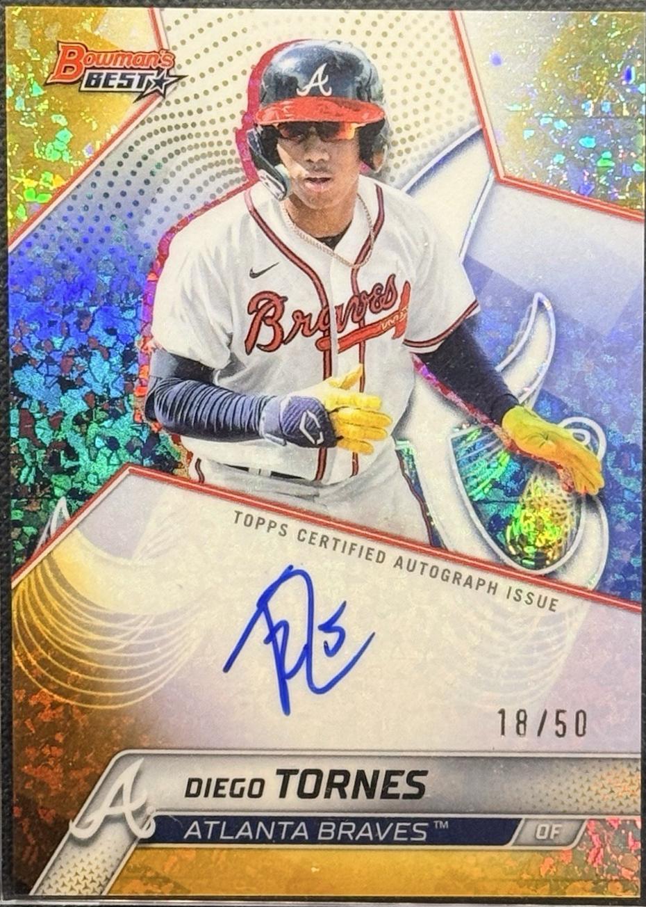 Diego Tornes [Gold Mini-Diamond Refractor] #B25-DT