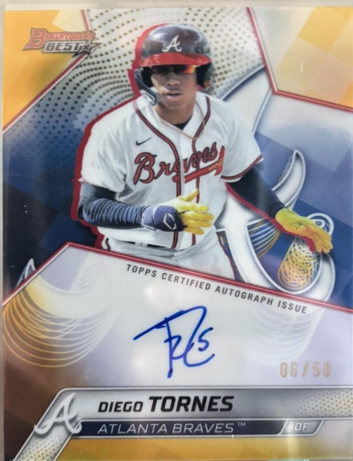 Diego Tornes [Gold Refractor] #B25-DT