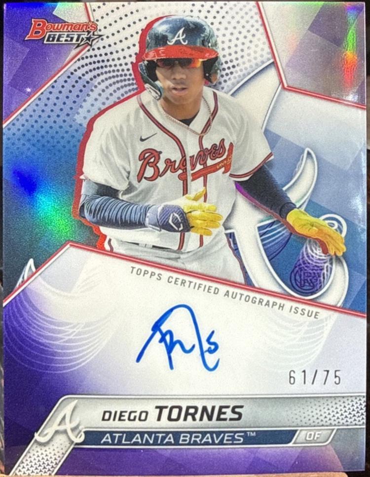 Diego Tornes [Purple Refractor] #B25-DT