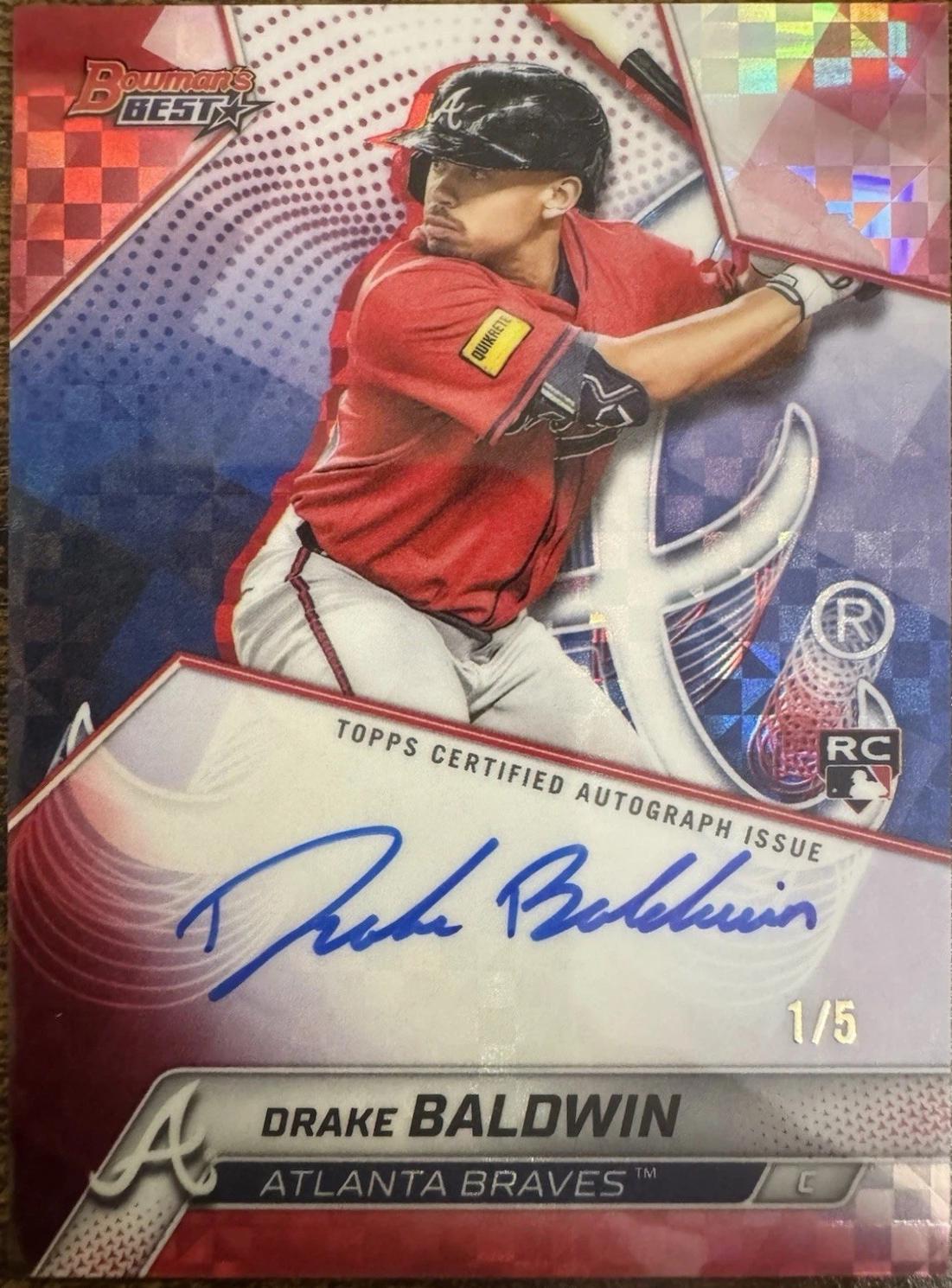 Drake Baldwin [Red X-Fractor] #B25-DB