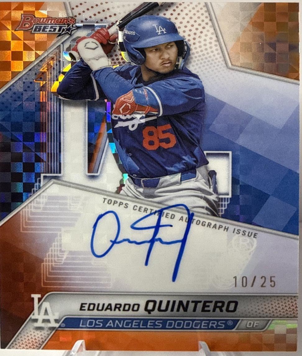 Eduardo Quintero [Orange Refractor] #B25-EQU