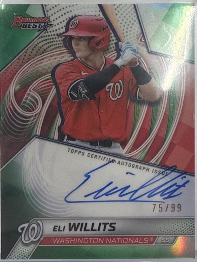 Eli Willits [Green Refractor] #B25-EW