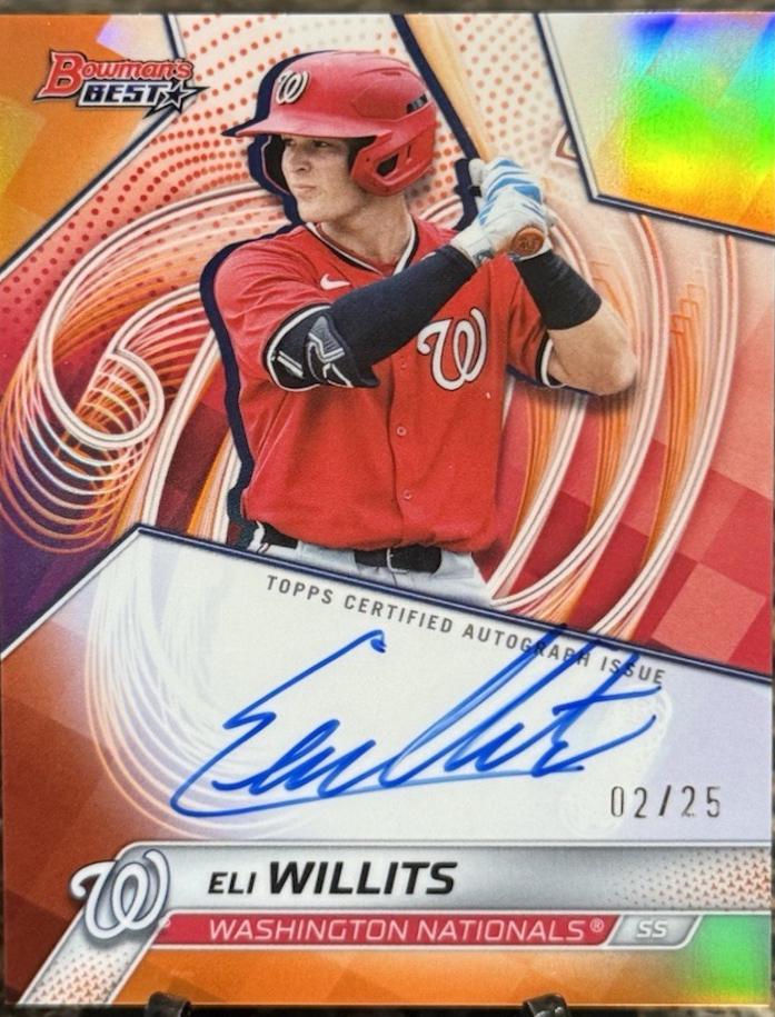Eli Willits [Orange Refractor] #B25-EW