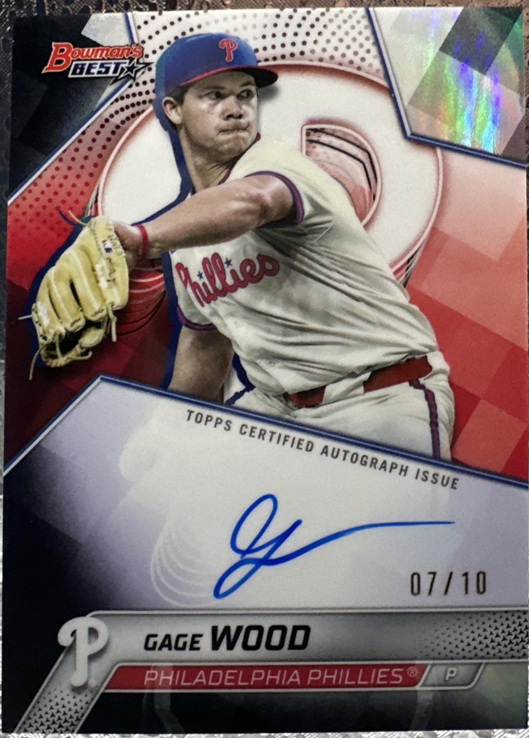 Gage Wood [Black Refractor] #B25-GW