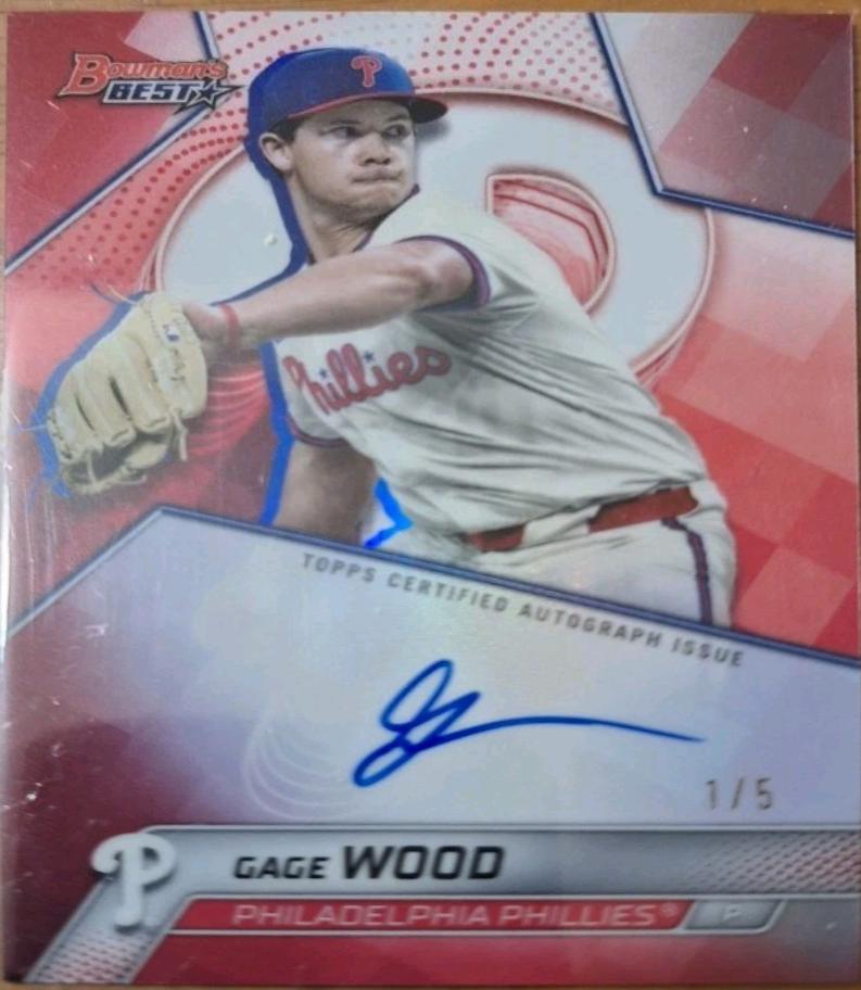 Gage Wood [Red Refractor] #B25-GW