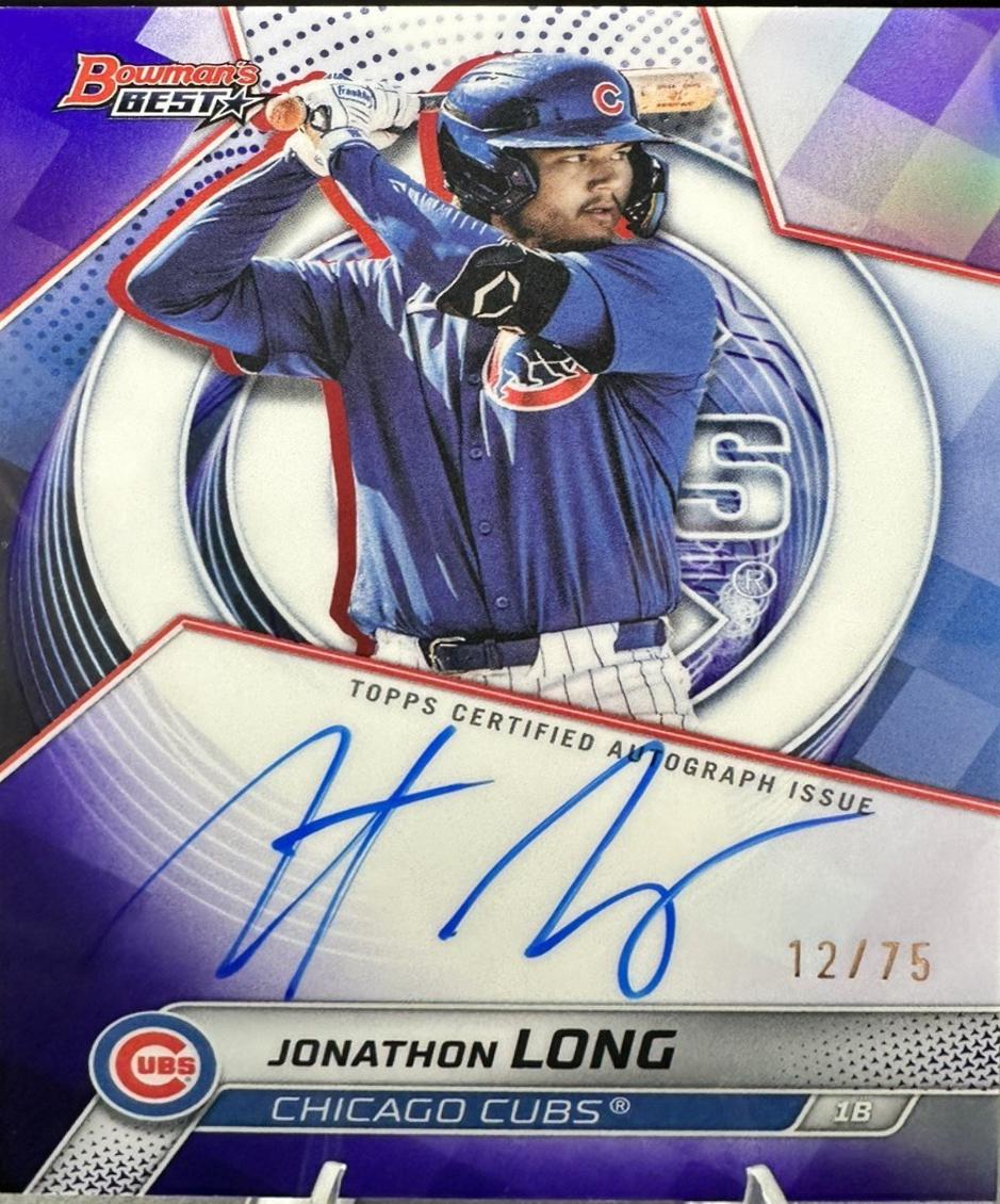 Jonathon Long [Purple Refractor] #B25-JLO