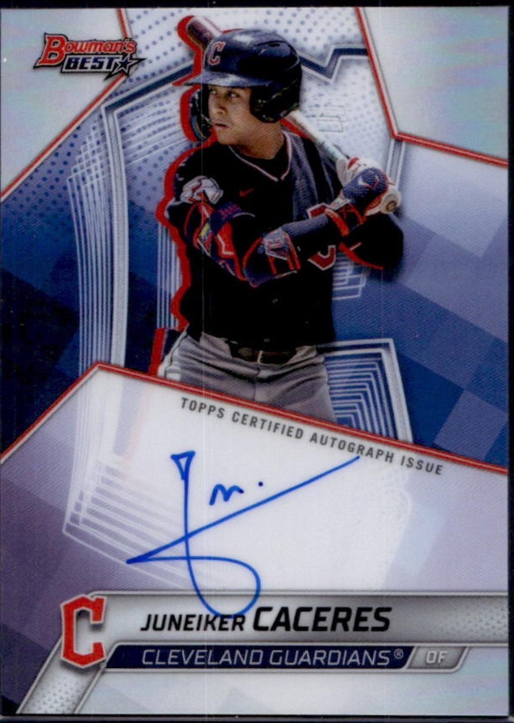 Juneiker Caceres [Refractor] #B25-JCAC